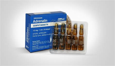 Adrenalin 0.5 Mg 10 Ampul Fiyatı