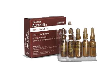 Adrenalin 1 Mg/1 Ml Enjeksiyonluk Cozelti. 100 Ampul Fiyatı