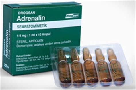 Adrenalin Biofarma 0.25 Mg 10 Ampul Fiyatı