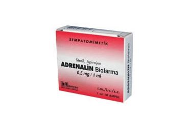 Adrenalin Biofarma 0,50 Mg 10 Ampul