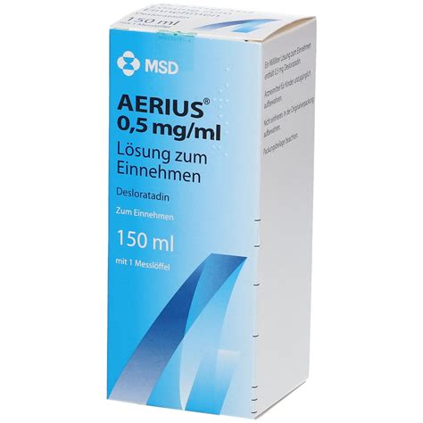 Aerius 0.5 Mg/ml 150 Ml Surup Fiyatı
