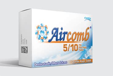 Aircomb 5/10 Mg 30 Film Kapli Tablet