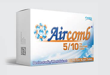 Aircomb 5/10 Mg 90 Film Kapli Tablet