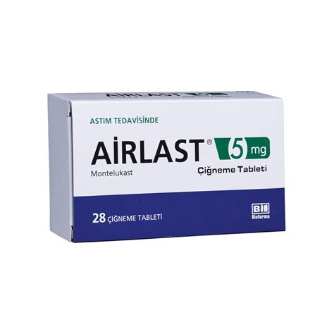 Airlast 5 Mg 28 Cigneme Tableti Fiyatı