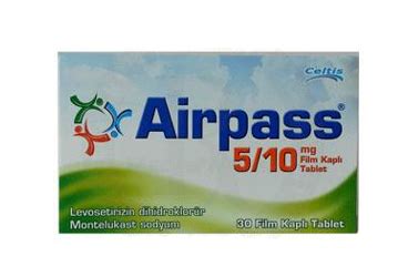 Airpass 5/10 Mg 90 Film Kapli Tablet