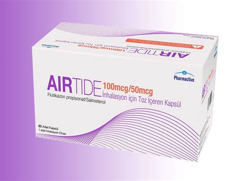 Airtide 100 Mcg/50 Mcg Inhalasyon Icin Toz Iceren Kapsul Fiyatı