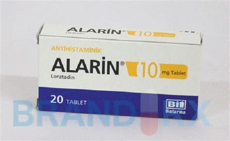 Alarin 10 Mg 20 Tablet Fiyatı