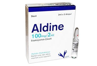 Aldine 100 Mg/2 Ml Enjeksiyonluk Cozelti (5 Ampul) Fiyatı