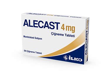 Alecast 4 Mg 28 Cigneme Tablet Fiyatı