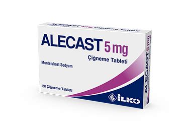 Alecast 5 Mg 28 Cigneme Tablet Fiyatı