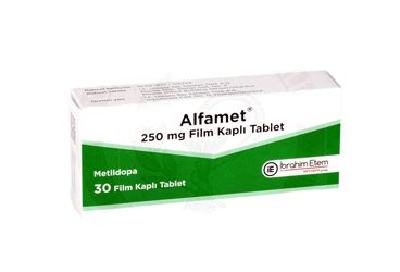 Alfamet 250 Mg Film Kapli Tablet
