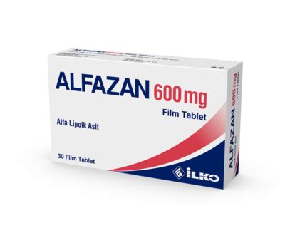 Alfazan 600 Mg 30 Film Tablet