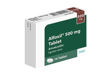 Alfoxil 500 Mg 16 Tablet
