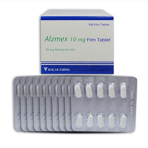 Alzmex 10 Mg Film Kapli Tablet (100 Tablet) Fiyatı