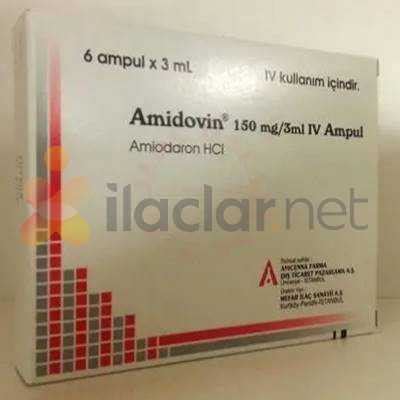 Amidovin 150 Mg/3 Ml Iv 6 Ampul Fiyatı