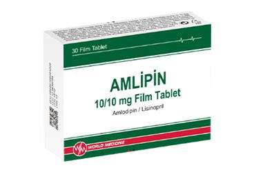 Amlipin 10/10 Mg 30 Film Kapli Tablet