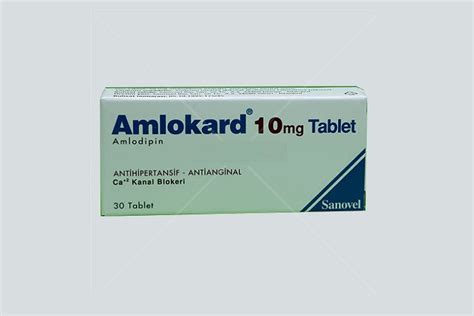 Amlokard 10 Mg 30 Tablet