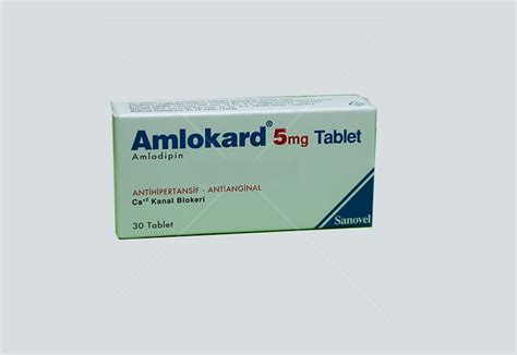 Amlokard 5 Mg 30 Tablet