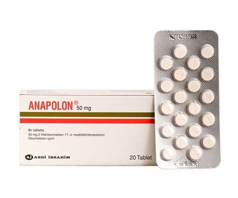 Anapolon 50 Mg 20 Tablet
