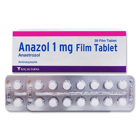 Anazol 1 Mg 28 Film Tablet Fiyatı