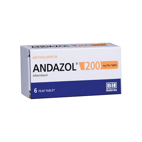 Andazol 200 Mg 2 Film Tablet