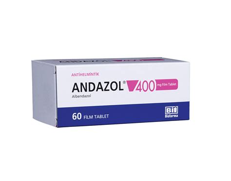 Andazol 400 Mg 60 Film Tablet