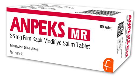 Anpeks Mr 35 Mg Film Kapli Modifiye Salim Tablet Fiyatı