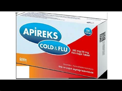 Apireks Cold&flu 200 Mg/30 Mg 24 Film Kapli Tablet Fiyatı