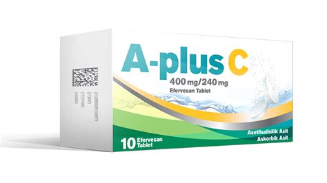 Aplusc 400 Mg/240 Mg Efervesan Tablet (10 Tablet) Fiyatı