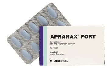 Apranax Fort 550 Mg 10 Film Kapli Tablet Fiyatı