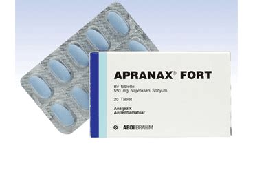 Apranax Fort 550 Mg 20 Film Kapli Tablet Fiyatı