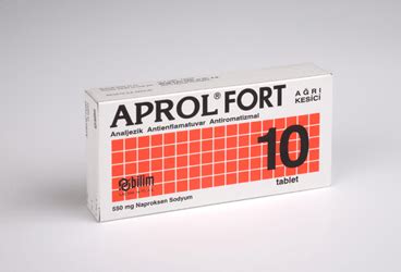 Aprowell Fort 550 Mg 10 Tablet
