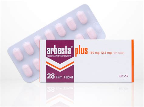 Arbesta Plus 150 Mg/12,5 Mg 28 Film Tablet