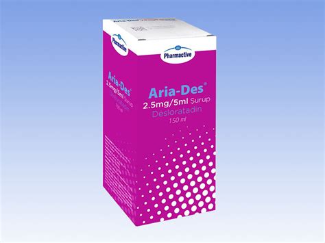 Aria-des 2.5 Mg/5 Ml 150 Ml Surup Fiyatı