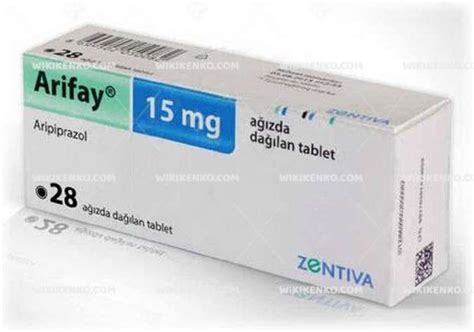 Arifay 15 Mg 28 Agizda Dagilan Tablet