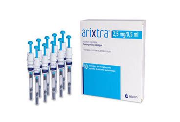 Arixtra 2.5 Mg/0.5 Ml Enjeksiyonluk Cozelti Fiyatı