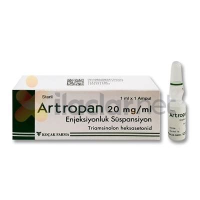 Artropan 20 Mg/ml Enjeksiyonluk Suspansiyon (1 Ampul) Fiyatı