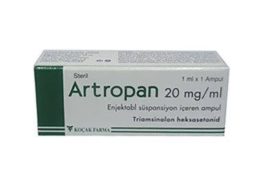 Artropan 20 Mg/ml Enjeksiyonluk Suspansiyon (10 Ampul) Fiyatı