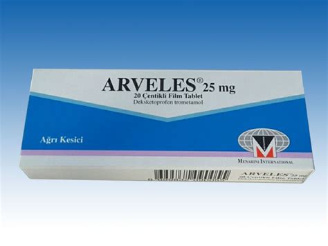 Arveles 25 Mg Film Kapli Tablet (20 Tablet)