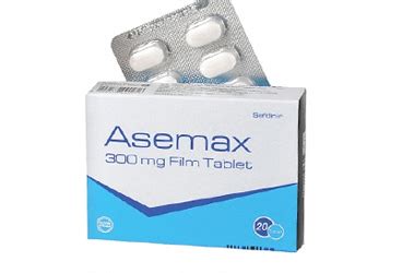Asemax 300 Mg 20 Film Tablet