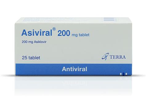 Asiviral 200 Mg 25 Tablet
