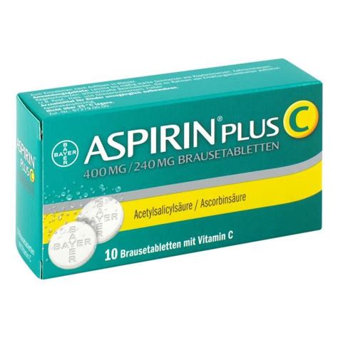 Aspirin Plus-c 400 Mg 10 Tablet