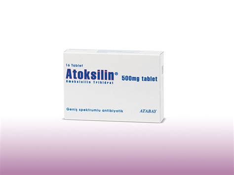 Atoksilin 500 Mg 16 Tablet Fiyatı