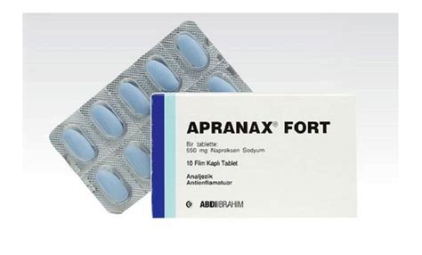 Atren Fort 550 Mg 10 Tablet