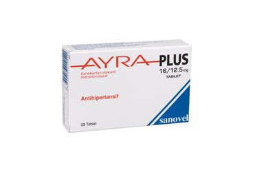 Ayra Plus 16/12.5 Mg 90 Tablet Fiyatı