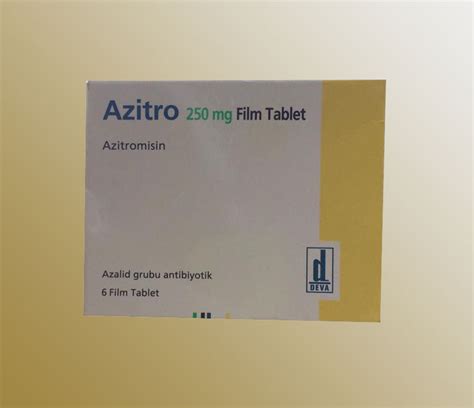 Azitro 250 Mg 6 Film Tablet