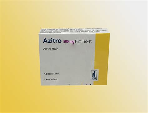 Azitro 500 Mg 3 Film Tablet
