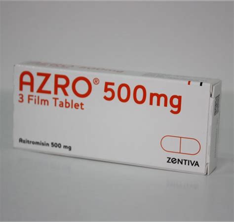 Azro 500 Mg 3 Tablet