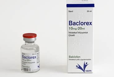 Baclorex 10 Mg/20 Ml Intratekal Infuzyonluk Cozelti (1 Flakon)