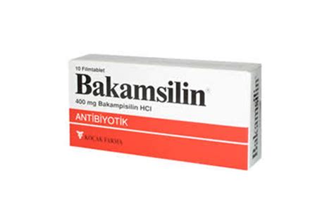Bakamsilin 400 Mg 10 Tablet